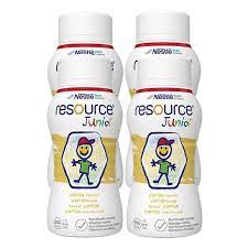 Nestle Resource Junior Vanilla Milkshake(4 x 200ml)