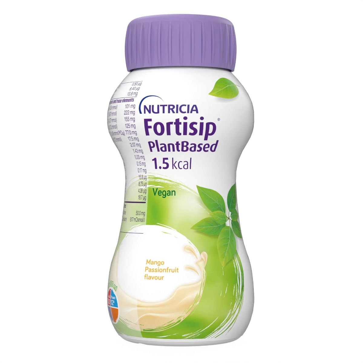 Fortisip Plant Vegan Mango Passionfruit 1.5kcal Milkshake (200ml)