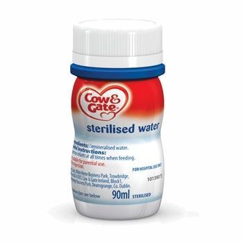 Baby Sterilised Water Cow & Gate ( 24 x 90 ml)