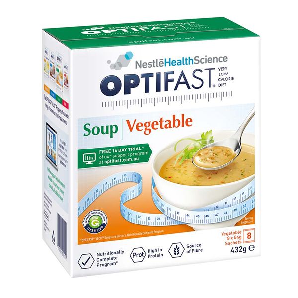 Optifast Vegetable Soup Savoury ( 54g x 8)