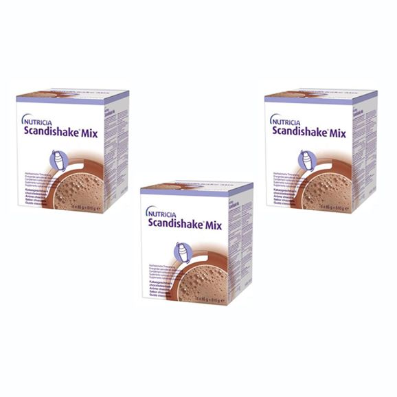 Scandishake Chocolate Mix 3x6x85g (18 SACHETS)