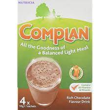 Complan Original Chocolate Sachet (4 x 55g)