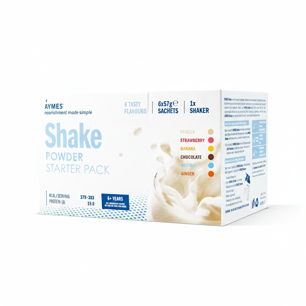 Aymes Shake Powder Sachets Starter Pack (5x57g)