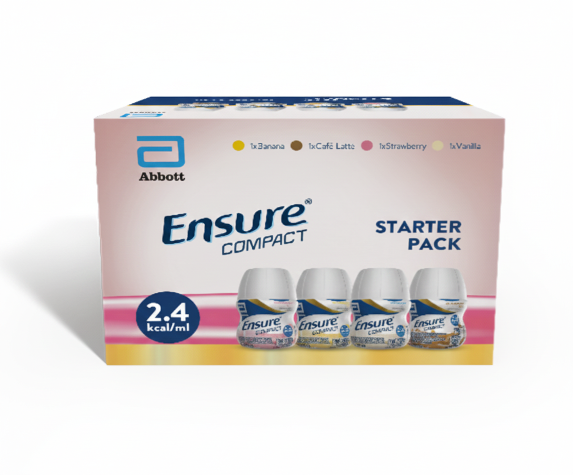 Ensure Compact Mixed Starter Pack (4 x 125ml)