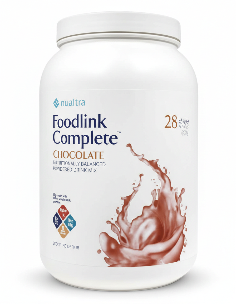 Foodlink Complete Powder Chocolate (1596g Tub)