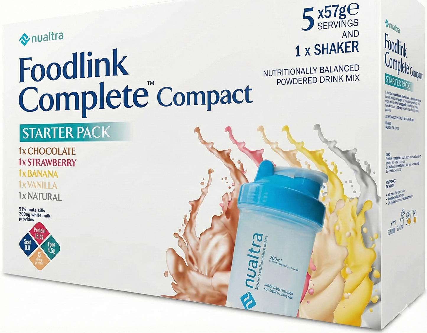 Foodlink Complete Compact Starter pack (5 x 57g)