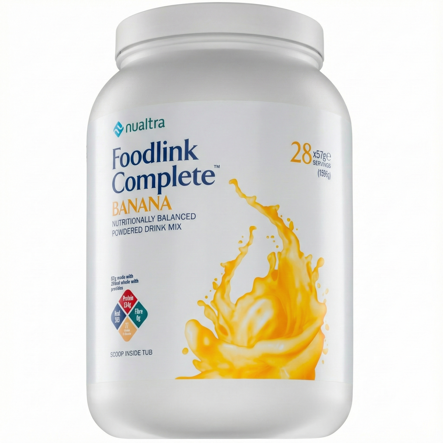 Foodlink Complete Powder Banana (1596G tub)