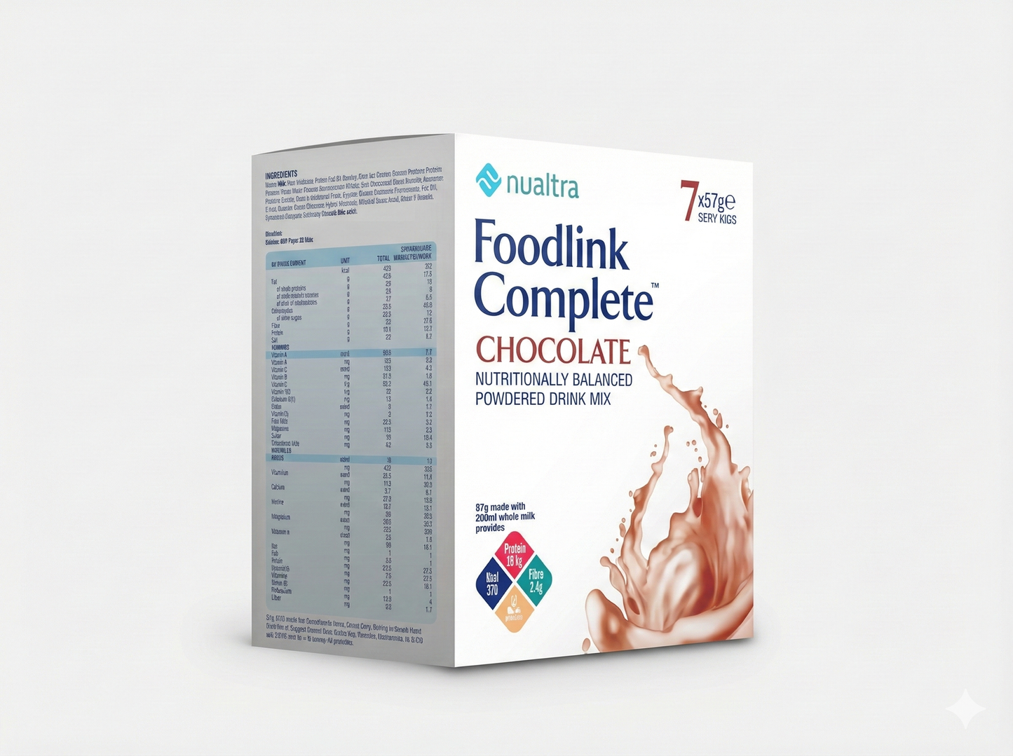 Foodlink Complete Powder Chocolate (7 x 57g)