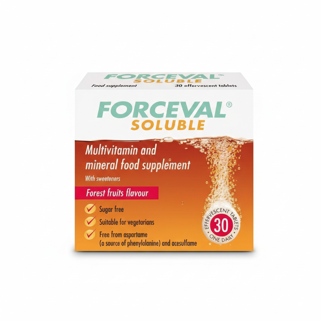 Forceval Multivitamin Soluble Tablets (30 Tablets)