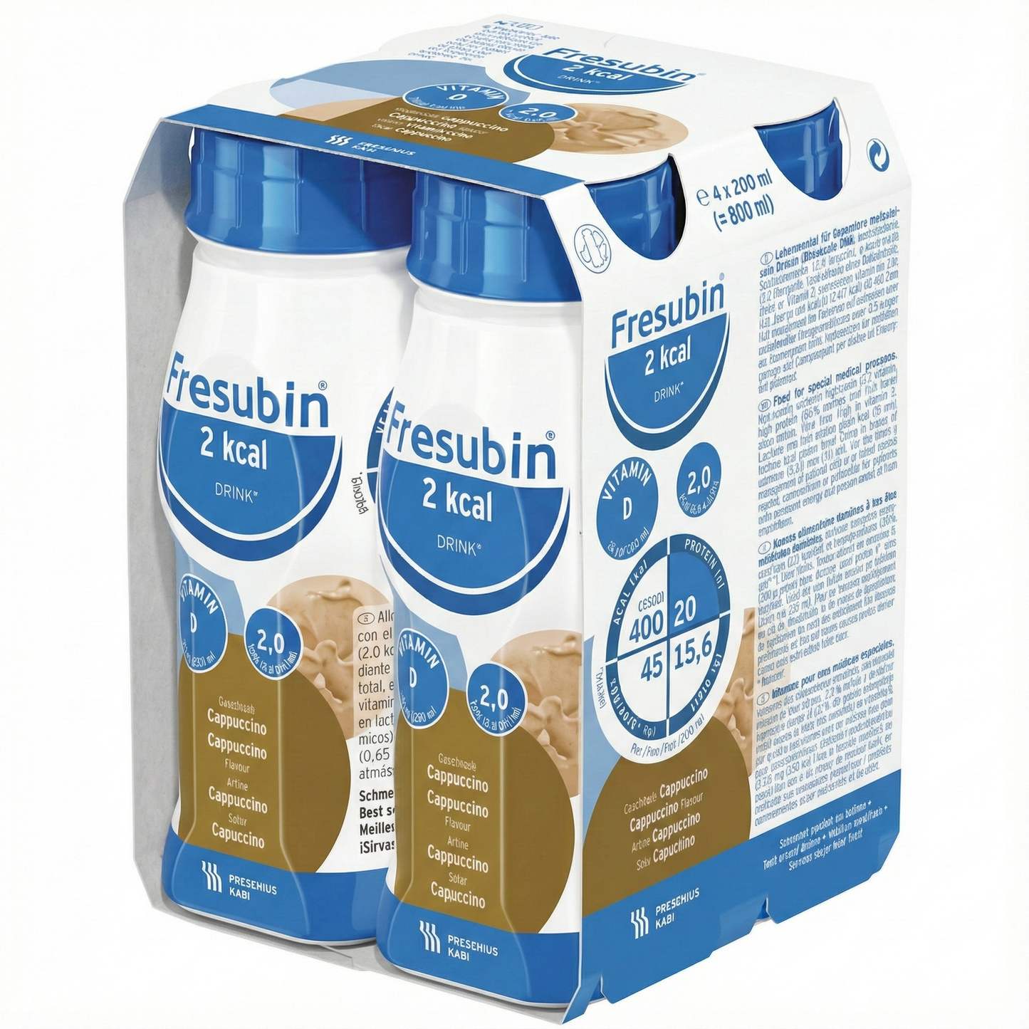 Fresubin 2KCal Drink Cappuccino (4 x 200ml)