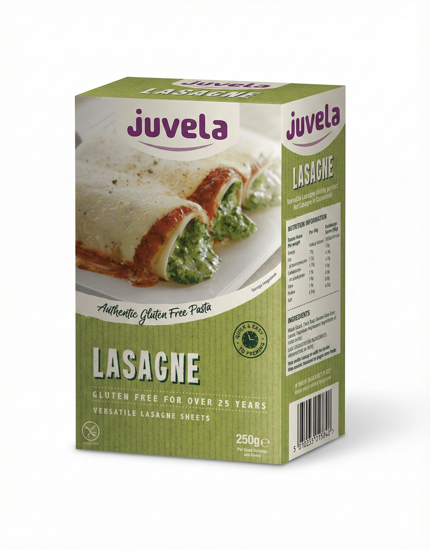 Juvela Gluten Free Lasagne Sheets (250g)