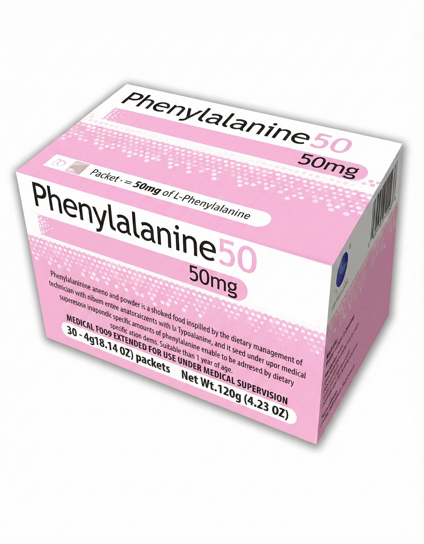 Phenylalanine Unflavored Powder 50mg (30x4g)