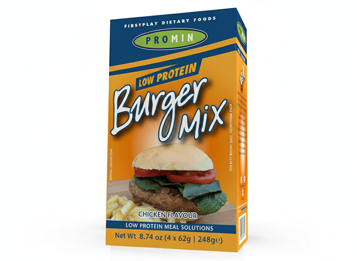 Promin Low Protein Burger Mix – Chicken Flavour