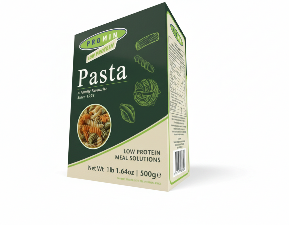 Promin Low Protein Pasta Tri-colour Alphabets (500g)