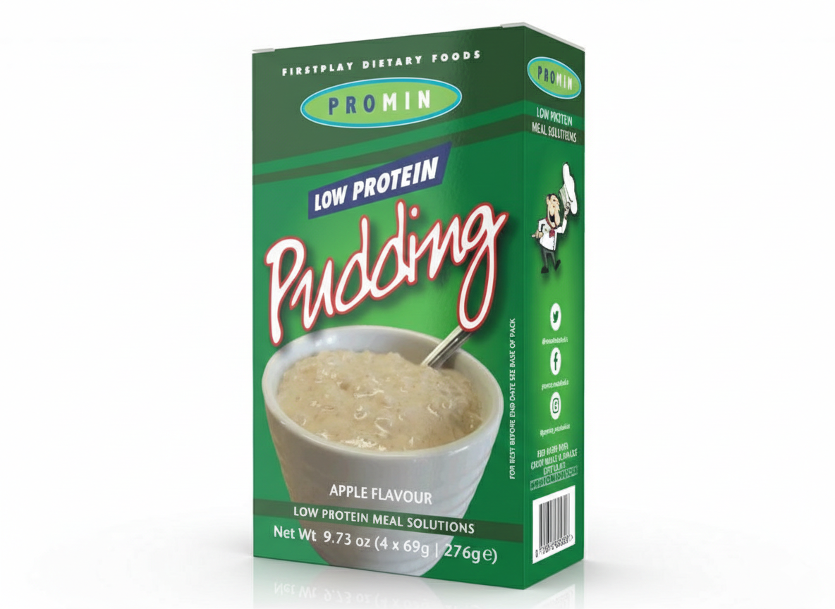 Promin Low Protein Rice Pudding – Apple