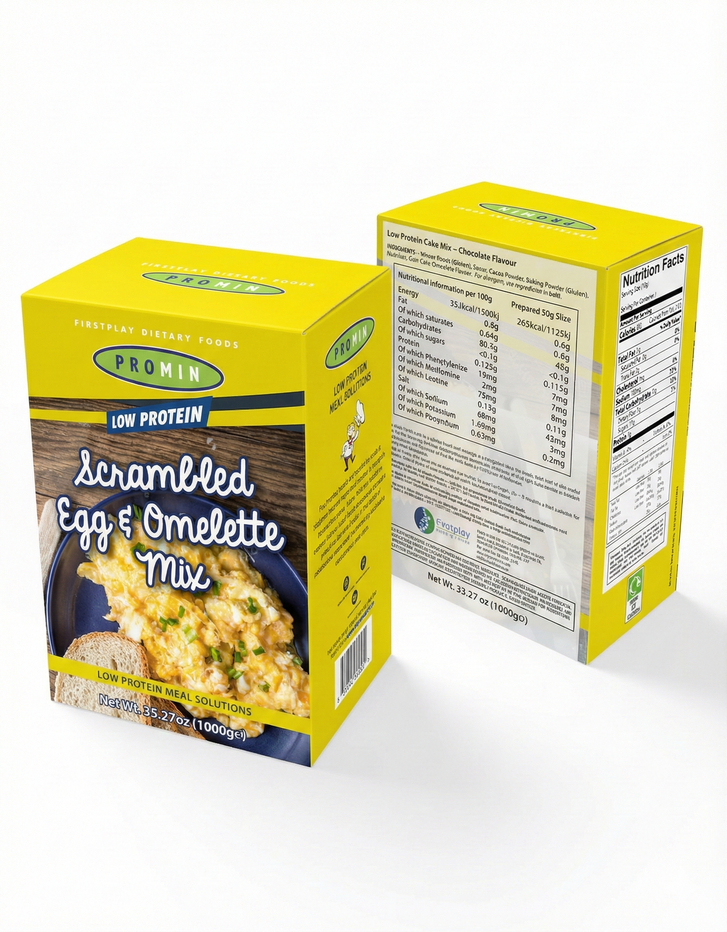 Promin Low Protein Scrambled Egg and Omelette Mix