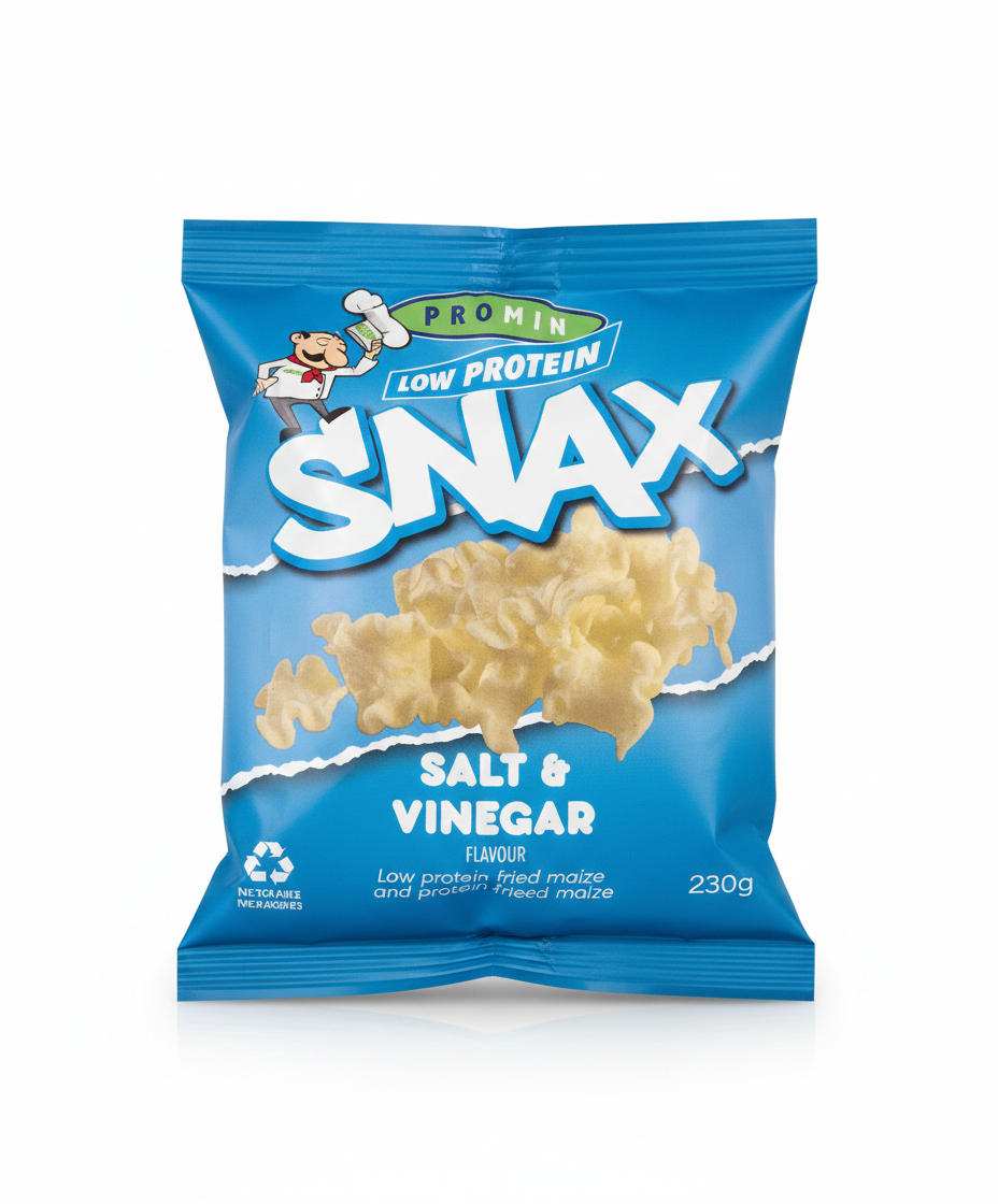 Promin Low Protein Snax – Salt and Vinegar