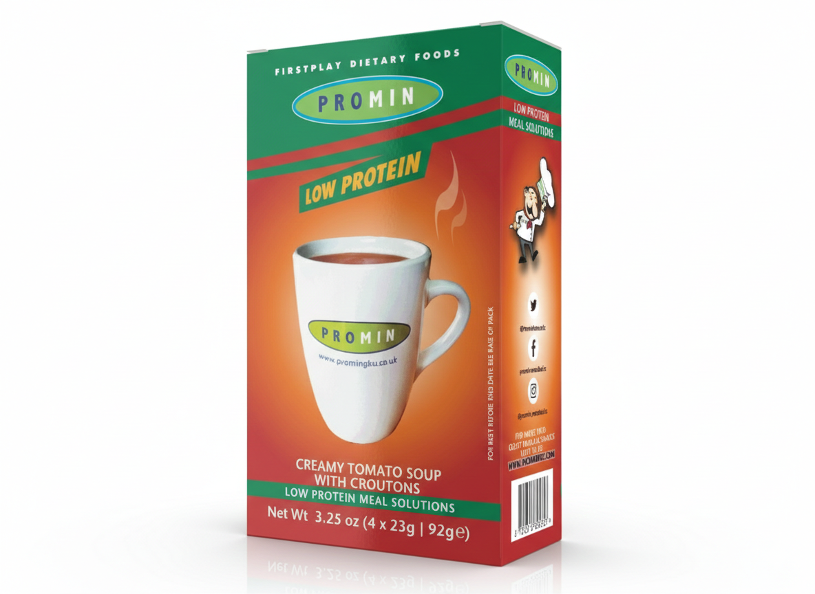 Promin Low Protein Soup – Creamy Tomato with Croutons