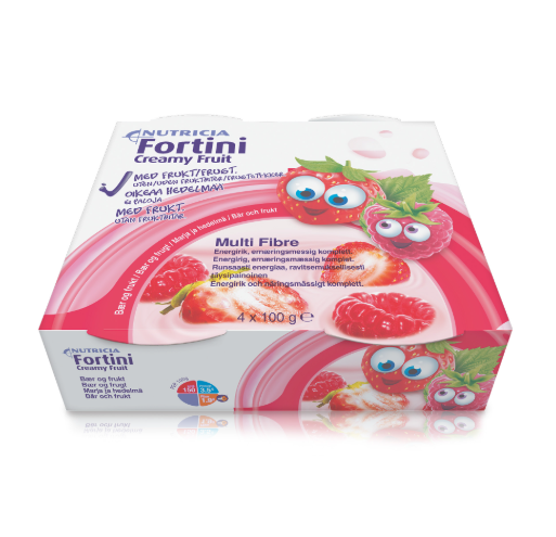 Fortini Creamy Berry Fruit (Multi Fibre) (4 x 100g)