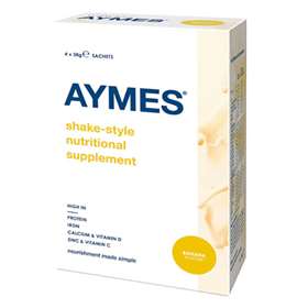 Aymes Shake Banana Powder (4 x 38g Sachets)