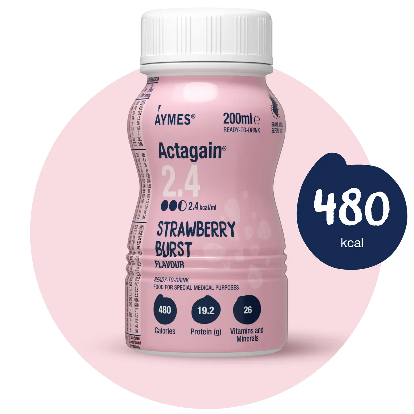 Actagain 2.4 Strawberry Burst (200ml)