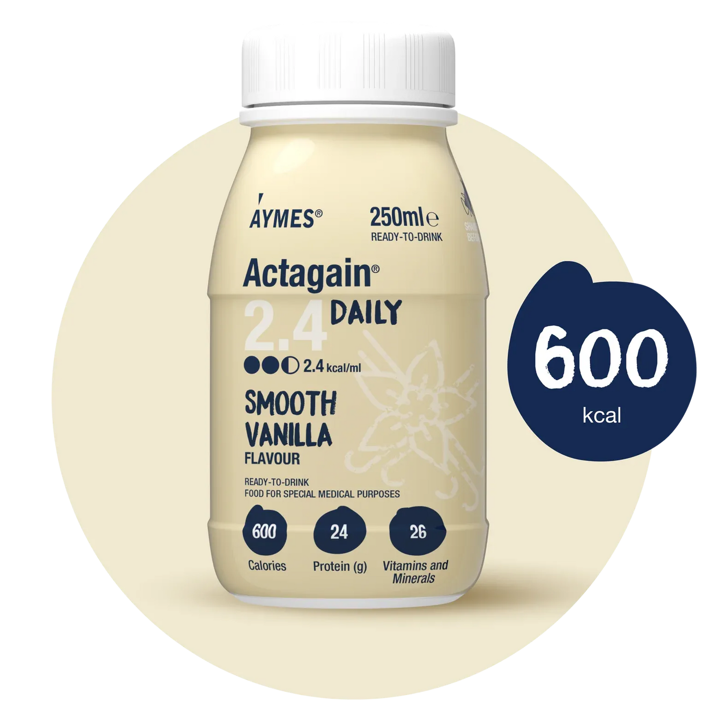 Actagain 2.4 Daily Vanilla (250ml)