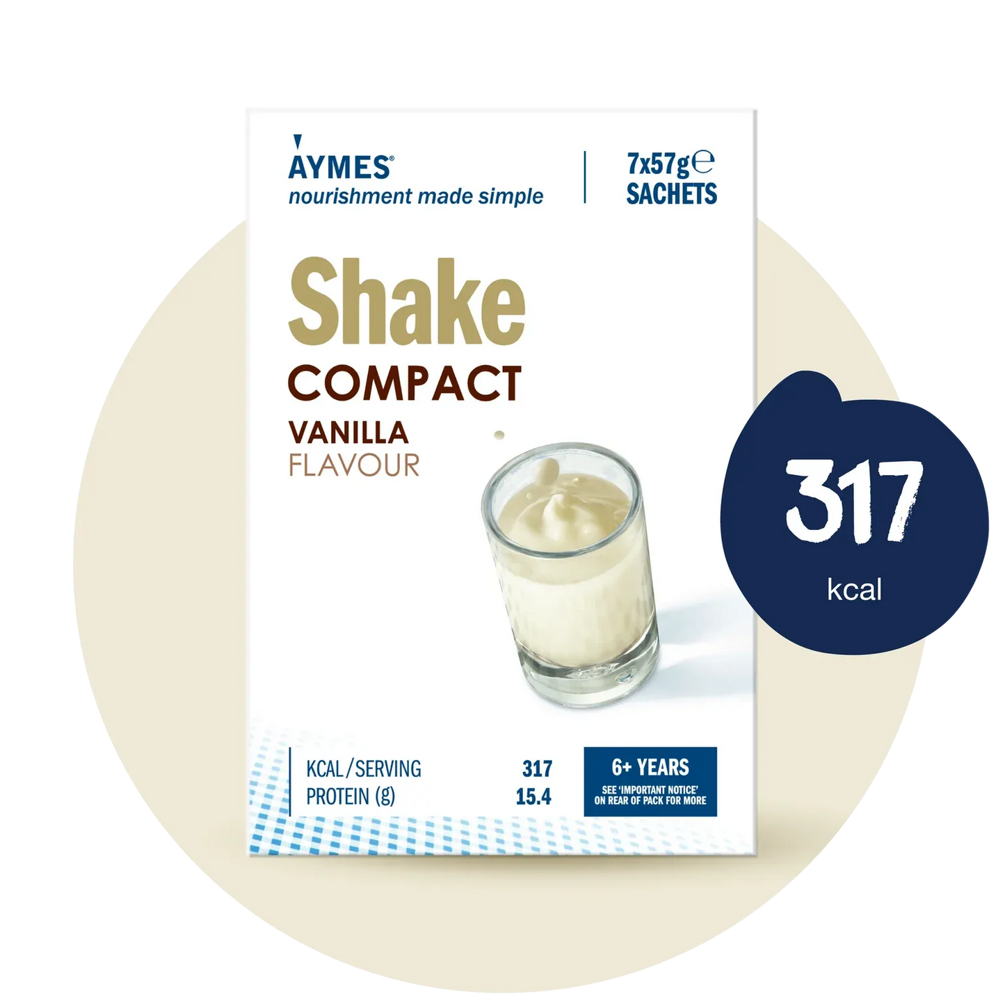 Aymes Shake Compact Vanilla (7x57g)