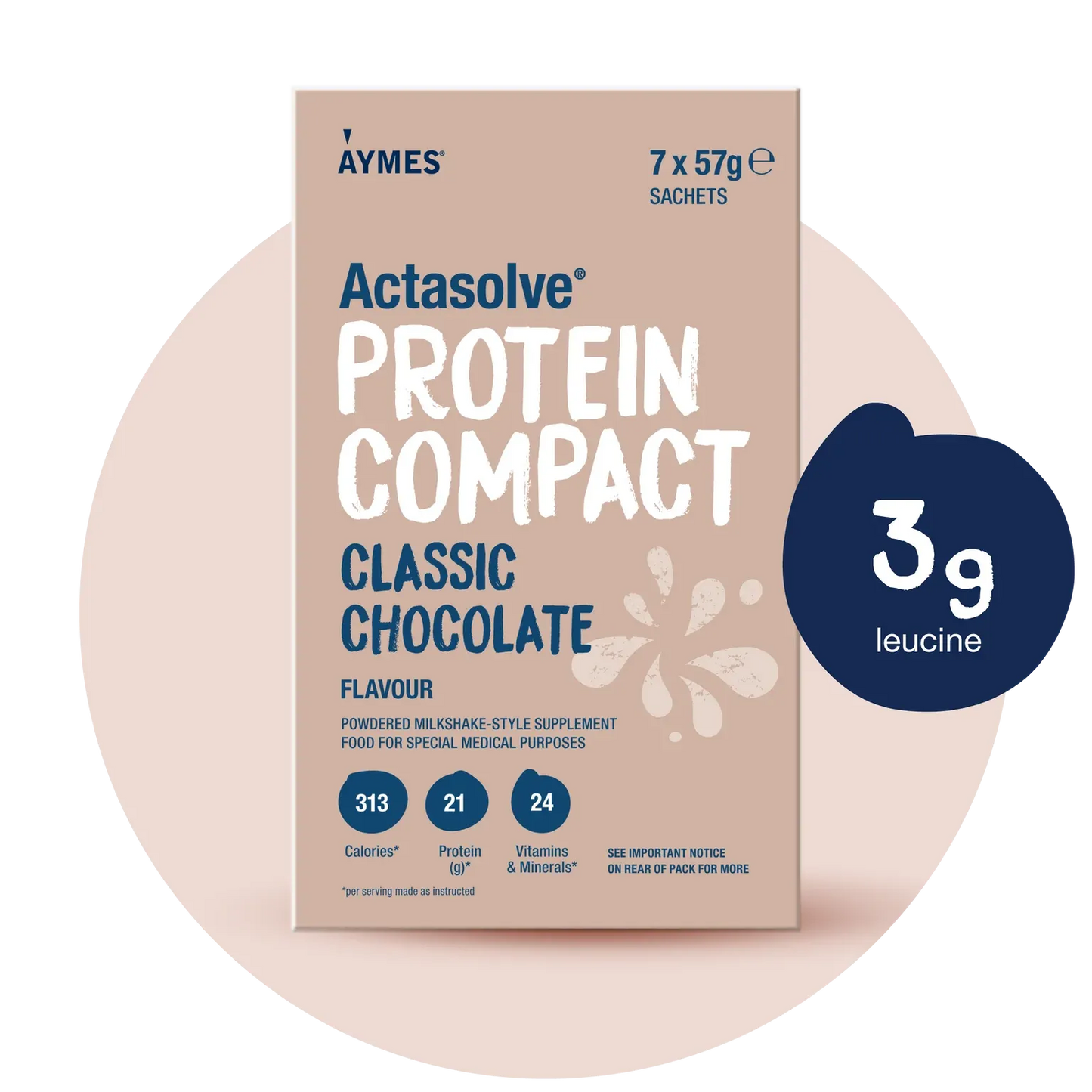 Actasolve Protein Compact Chocolate (7x57g)
