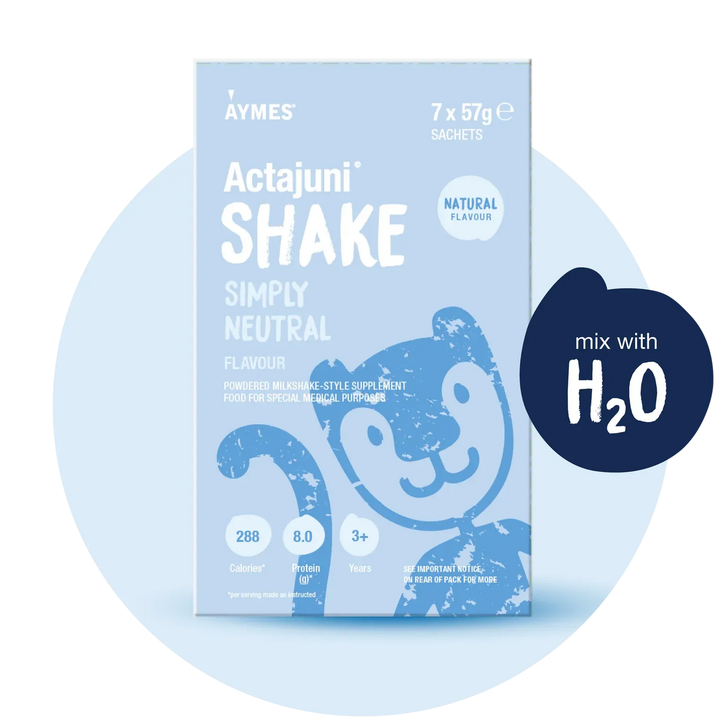 Actajuni Shake Neutral (7 X 57g)