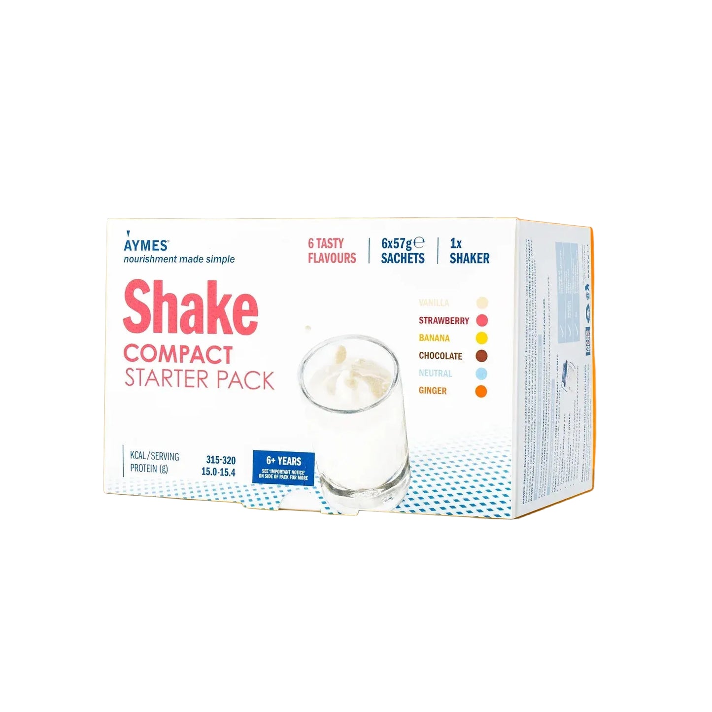 Aymes Shake Compact Starter Pack (6x57g)