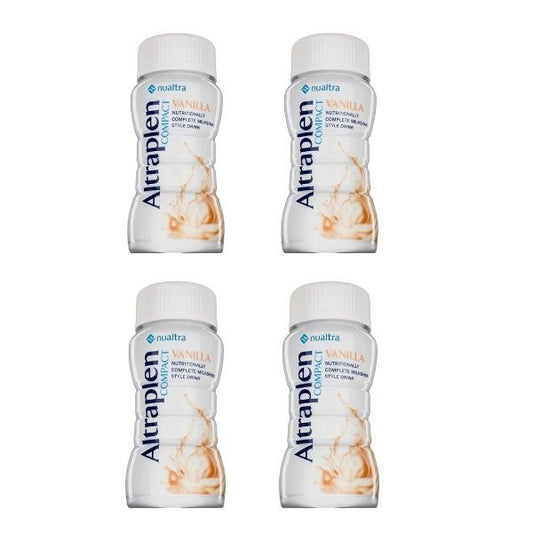 Altraplen Compact Vanilla Milkshake (4x125ml)