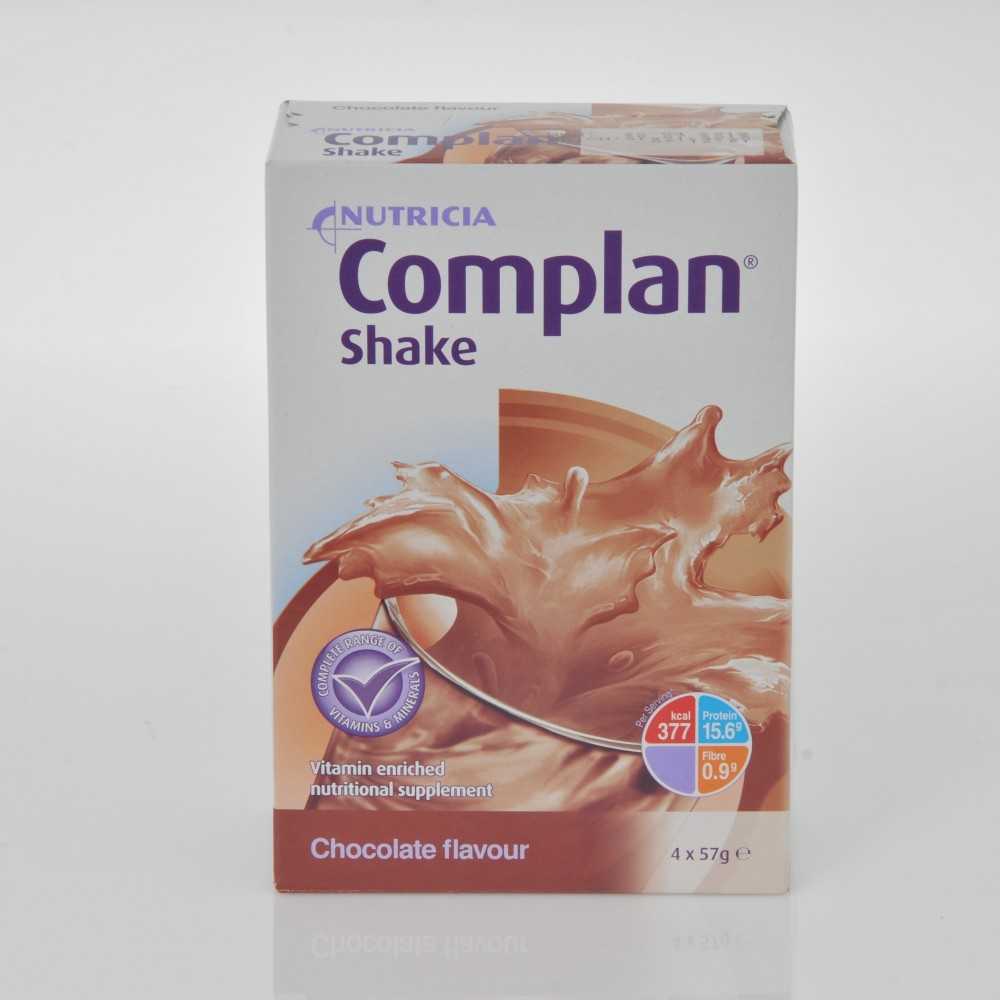 Complan Milkshake Powder Chocolate (4 x 57g)