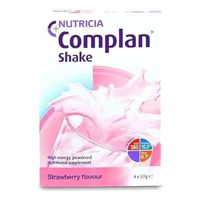 Complan Milkshake Powder Strawberry (4 x 57g)
