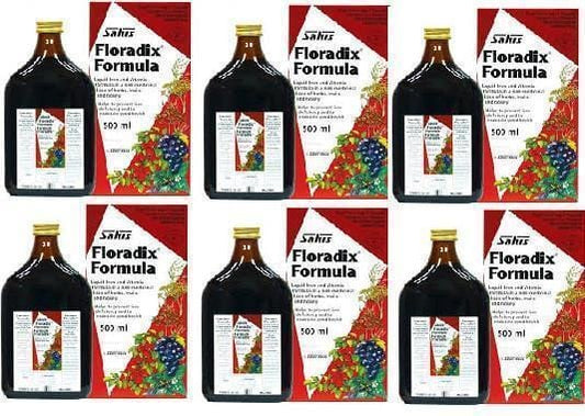 Floradix Iron Supplement (500ml x 6 Bottles)