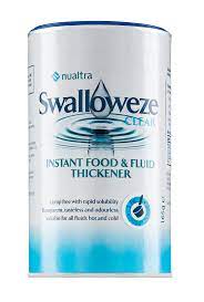 Swalloweze Clear Instant Food & Fluid Thickener Powder Nualtra (165G)