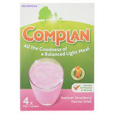 Complan Original Strawberry Sachet (4 x 55g)
