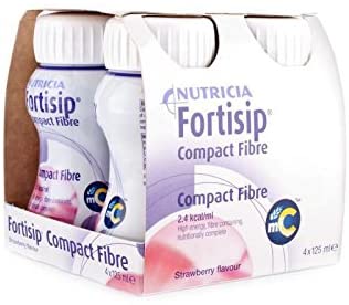 Fortisip Compact Fibre Strawberry ( 4 x 125ml)