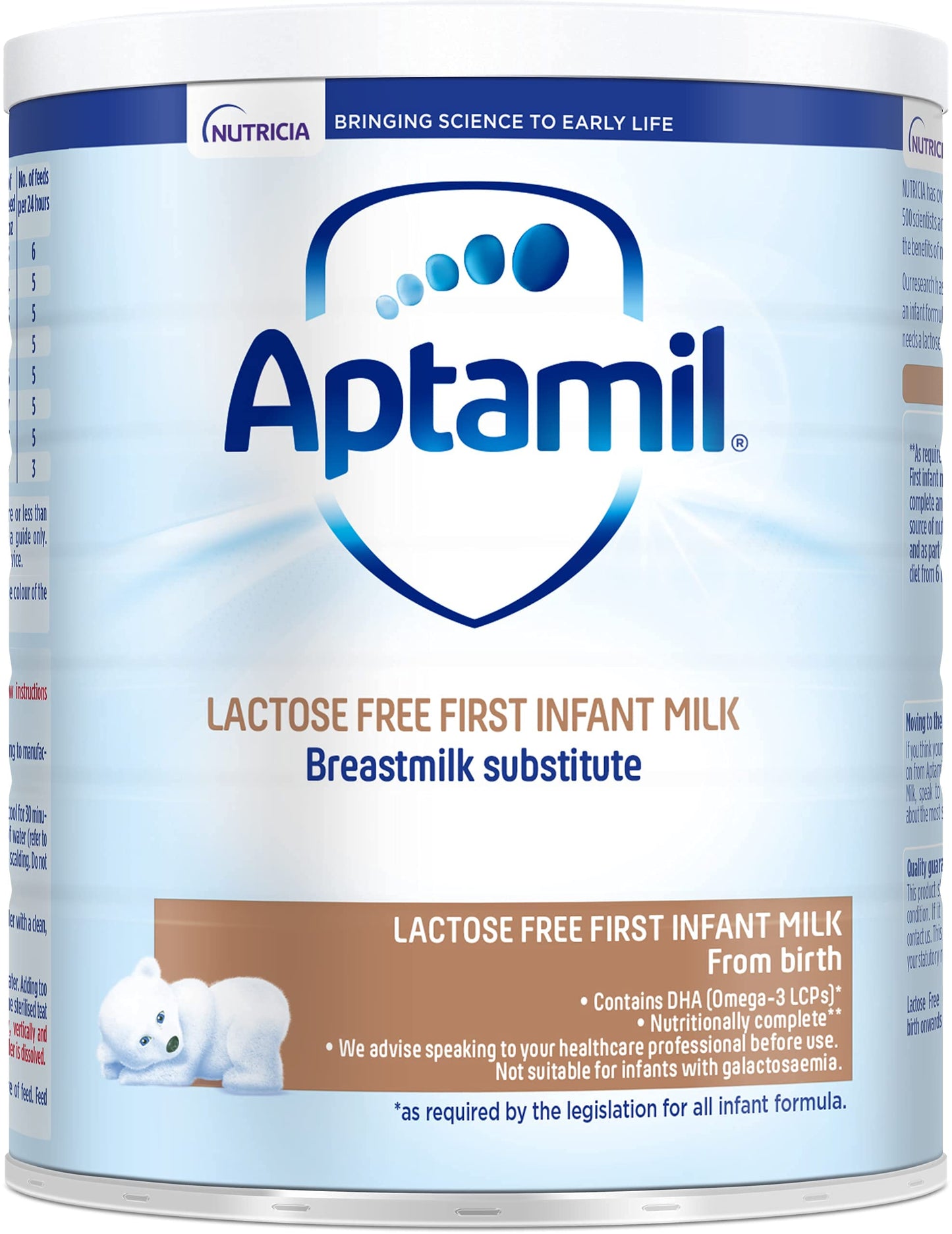 Aptamil Lactose Free Baby Milk Powder (400g)