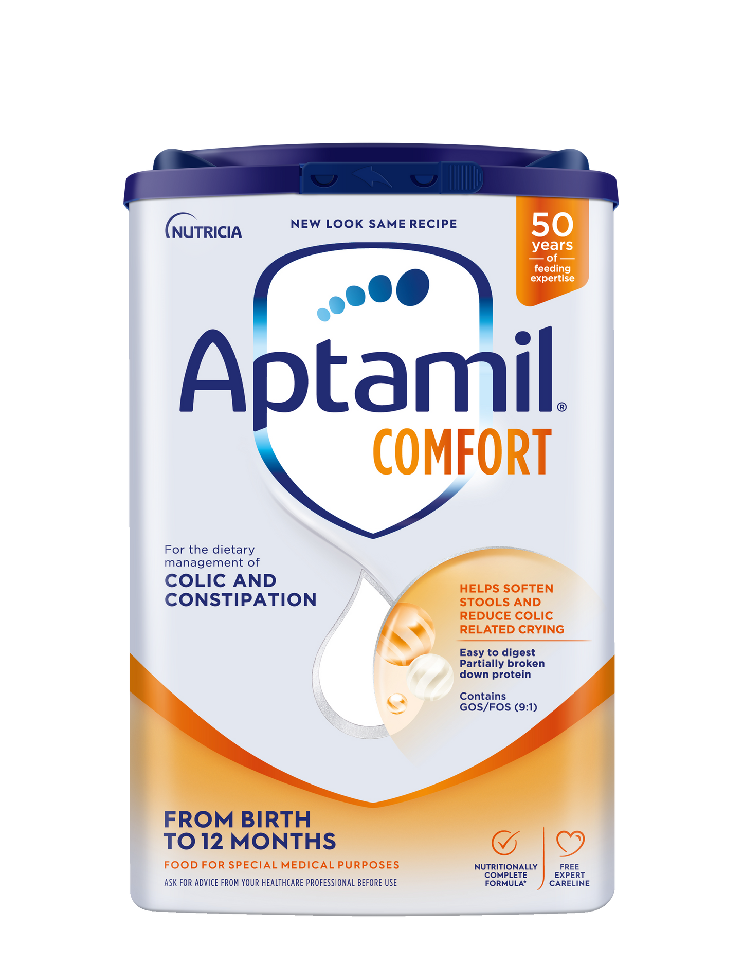 Aptamil Comfort Baby Milk Formula From Birth to 12 Months 800g