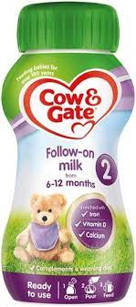 Cow & Gate 2 Follow On Milk Liquid (200ml)