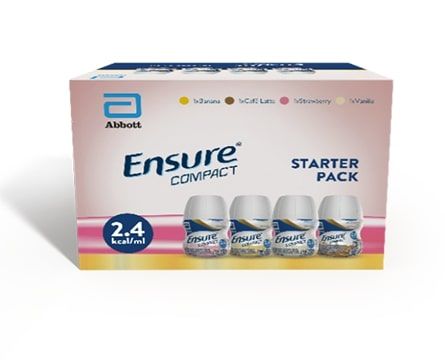 Ensure Compact Mixed Starter Pack (4 x 125ml)