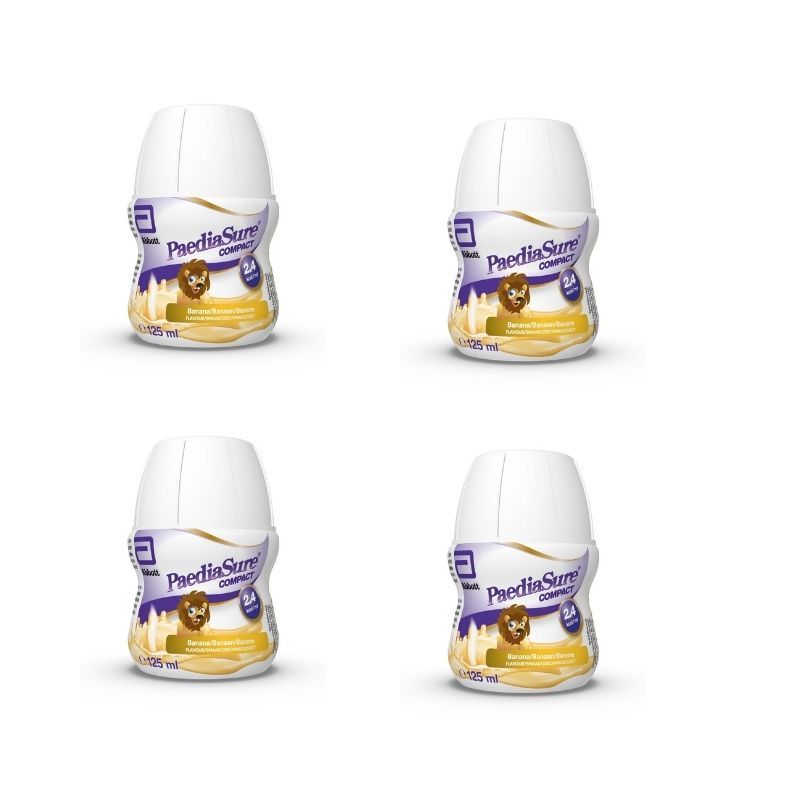 Paediasure Compact Banana Milkshake (3 x 4 x 125ml)