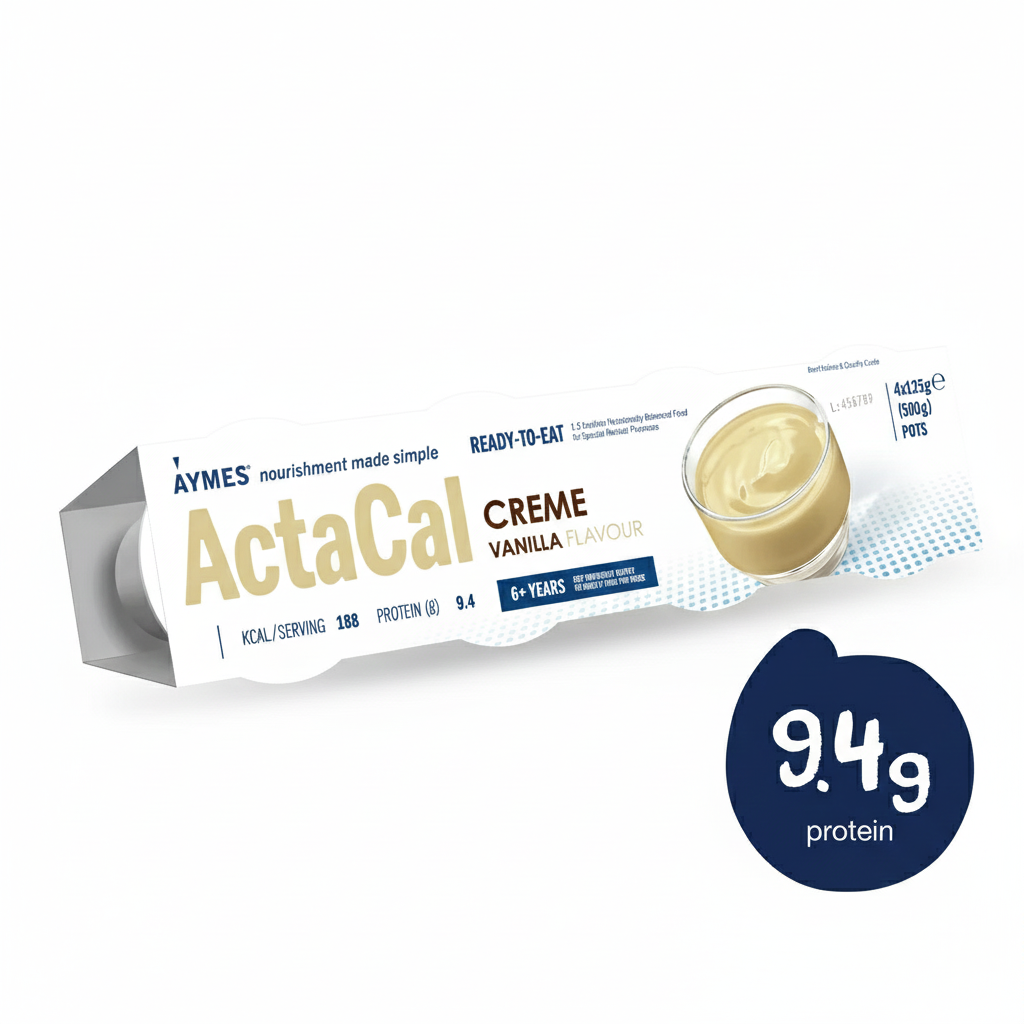 AYMES ACTACAL CREME Vanilla (4x125g)