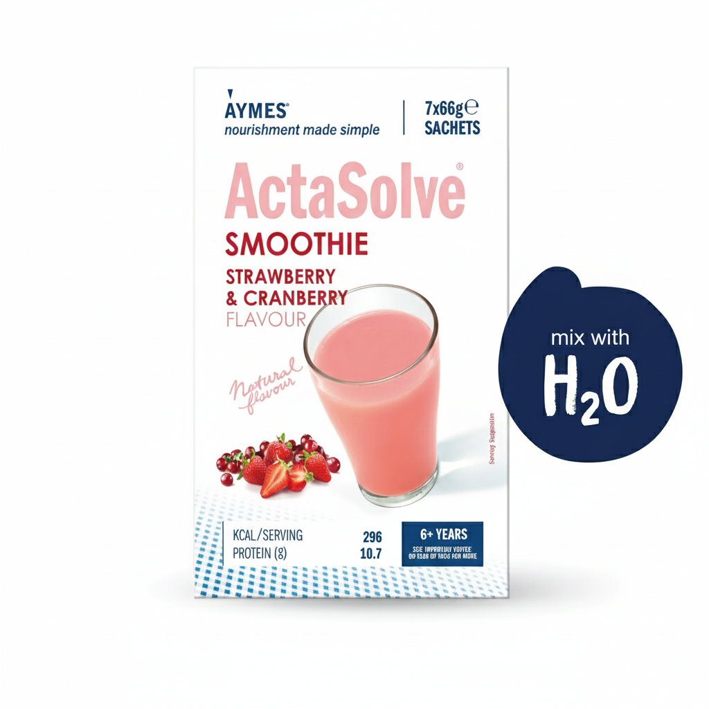 AYMES ACTASOLVE SMOOTHIE Strawberry-Cranberry (7x66g)