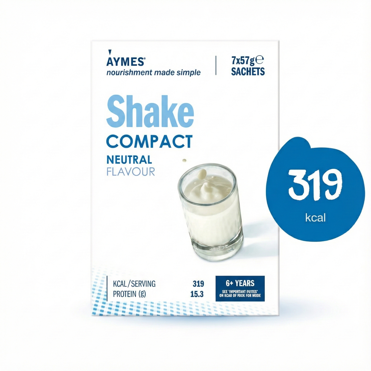 AYMES SHAKE COMPACT Neutral (7x57g)