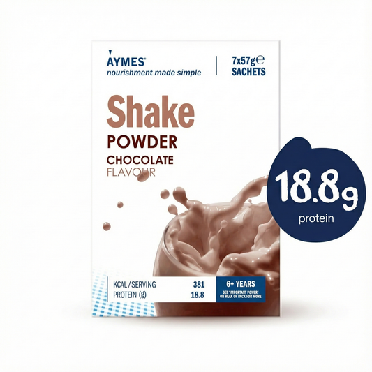 AYMES SHAKE POWDER SACHETS Chocolate (7x57g)