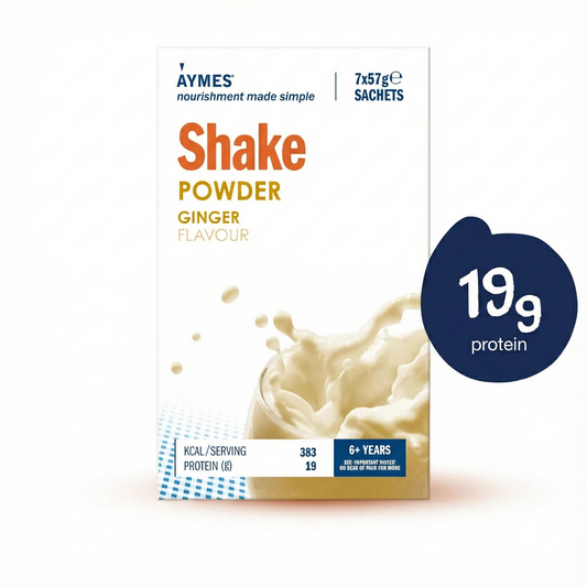 AYMES SHAKE POWDER SACHETS Ginger (7x57g)