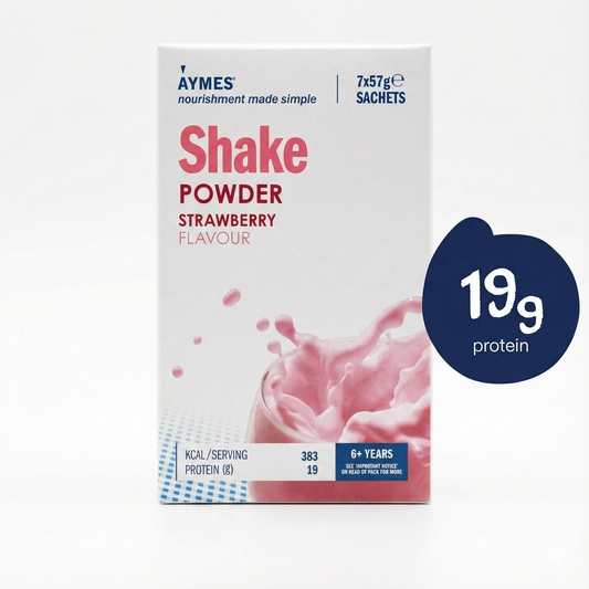 AYMES SHAKE POWDER SACHETS Strawberry (7x57g)
