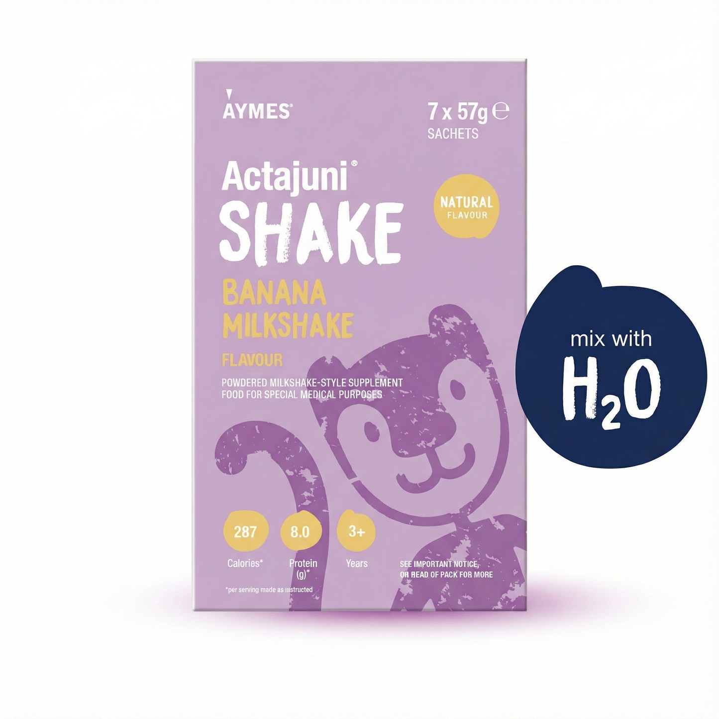 ActaJuni Shake Banana (7 x 57g)