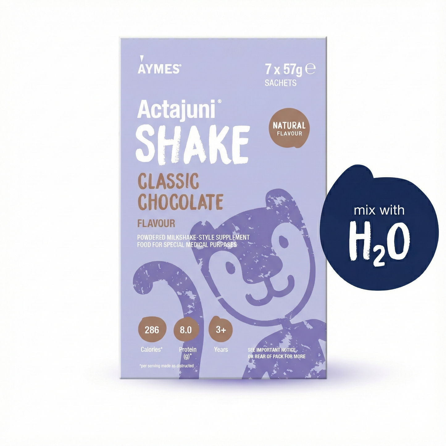 ActaJuni Shake Chocolate (7 x 57g)